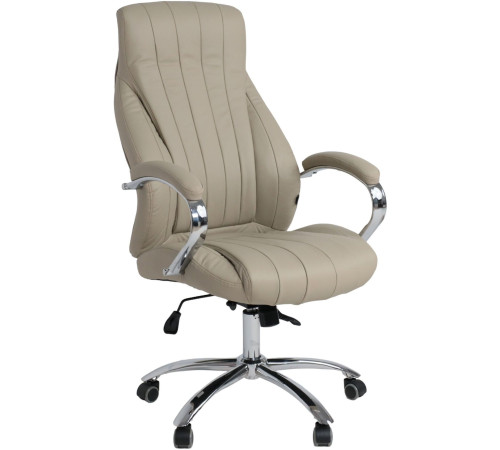 Офисное кресло AksHome Mastif натуральная кожа, бежевый