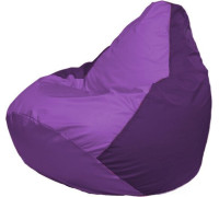 Кресло-мешок Flagman Груша Макси Г2.1-102 фиолетовый/сиреневый