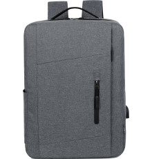 Городской рюкзак Miru Skinny 15.6 MBP-1050 серый