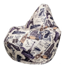 Кресло-мешок Flagman Груша Макси Г2.5-178 Big Ben Latte