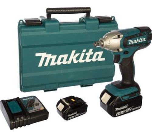 Гайковерт Makita DTW190RME с 2-мя АКБ, кейс
