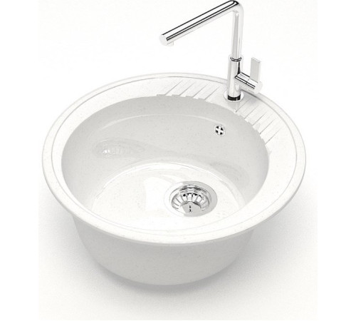 Кухонная мойка MARRBAXX Карельский камень модель 6/G31 F006G031 белый