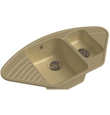 Кухонная мойка GranFest QUARZ Z-14 бежевый