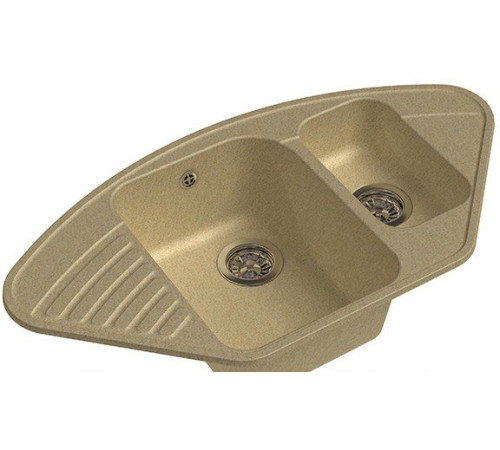 Кухонная мойка GranFest QUARZ Z-14 бежевый