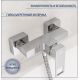 Смеситель Lauter Cascade 21СК9615C с лейкой Lily 21S10048