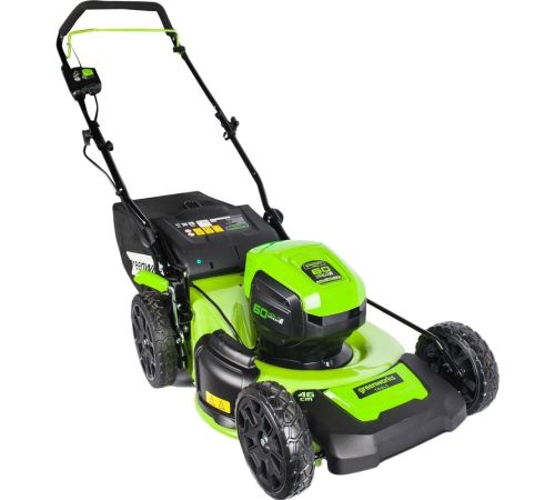 Колёсная газонокосилка Greenworks GD60LM46SP без АКБ
