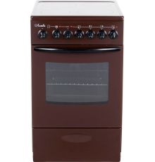 Кухонная плита Лысьва EF4006MK00 без крышки, коричневый