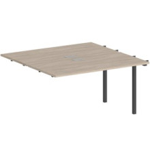 Стол Norden Приставка 120x123.8x75 SG.211.OL.44.AN антрацит/дуб светлый