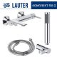 Смеситель Lauter Velvet 21СК6696С с лейкой Relexa Lily 21S10048