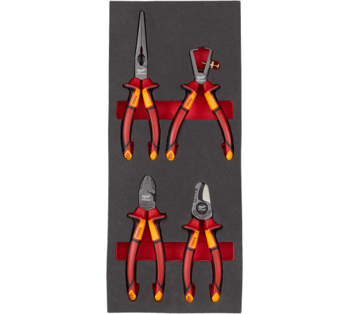 Набор пассатижей Milwaukee 4932493250 4 предмета