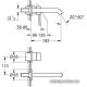 Смеситель Grohe Essence New 19408DL1+23571000 теплый закат, матовый