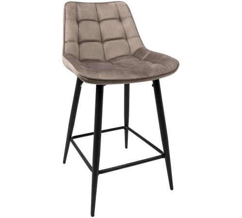 Стул AksHome Linx 86207 бежевый велюр G062-13/черный