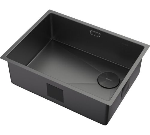 Кухонная мойка ZorG Zerox 59 U / IF Side SF Zurinox PVD Gunblack
