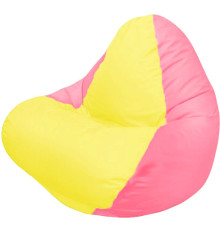 Кресло-мешок Flagman Relax Г4.1-035 розовый/желтый