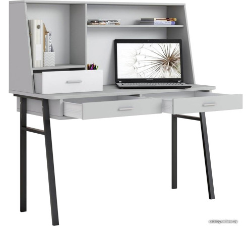 Стол Polini Kids Aviv 1455 серый/серый/белый 0002083.124