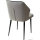 Стул M-City Seattle-V 461MC03826 светло-серый 26 велюр/черный