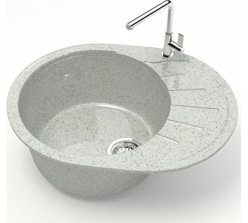 Кухонная мойка MARRBAXX Карельский камень модель 10/Q10 серый/светло-серый