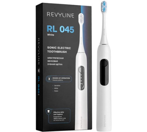 Электрическая зубная щетка Revyline RL 045 белый