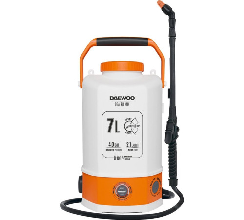 Аккумуляторный опрыскиватель Daewoo Power DSA 7Li MIX с 1-им АКБ
