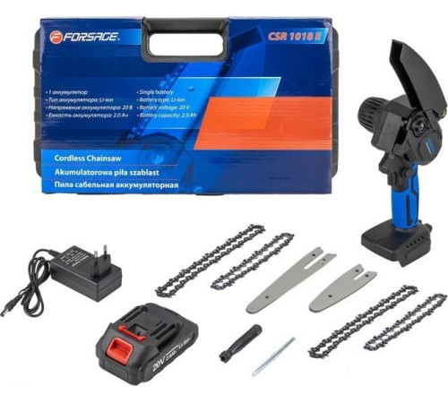 Аккумуляторная пила FORSAGE F-CSR 1018 E с 1-им АКБ