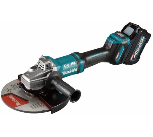 Угловая шлифмашина Makita GA038GT201 с 2-мя АКБ, кейс