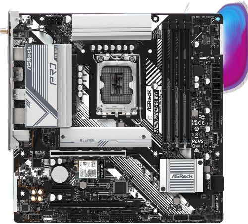 Материнская плата ASRock B760M Pro RS/D4 WiFi