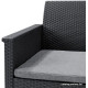 Набор садовой мебели Keter Elodie 2 Seater 253948 графит