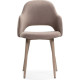 Стул с подлокотниками Woodville Гутрид 507225 капучино