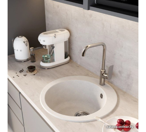 Кухонная мойка Mixline ML-GM13 551895 ультра-белый