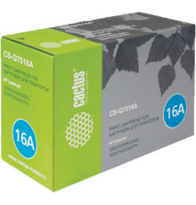Картридж CACTUS CS-Q7516A аналог HP Q7516A