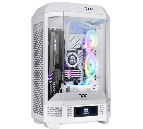 Корпус Thermaltake The Tower 300 Snow CA-1Y4-00S6WN-00