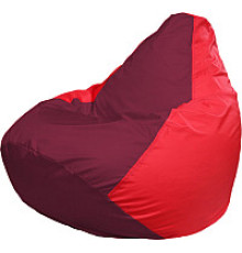 Кресло-мешок Flagman Груша Медиум XL Г1.1-308 бордовый/красный