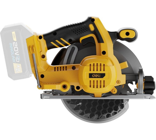 Дисковая циркулярная пила Deli EDC551Z без АКБ