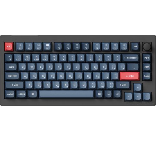 Клавиатура Keychron V1 Max RGB V1M-D4-RU Gateron Jupiter Banana