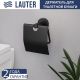 Набор аксессуаров для ванной Lauter 21SH72082 + 21SH72102 Matt Black, 2 предмета