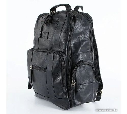 Городской рюкзак VALIGETTI 387-8804-BLK черный