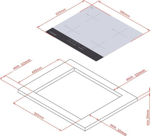 Варочная панель KUPPERSBERG ICD 601