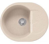 Кухонная мойка Polygran Atol-620 кремовый