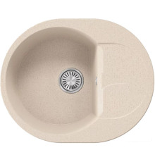 Кухонная мойка Polygran Atol-620 кремовый