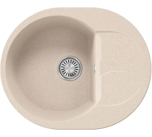 Кухонная мойка Polygran Atol-620 кремовый