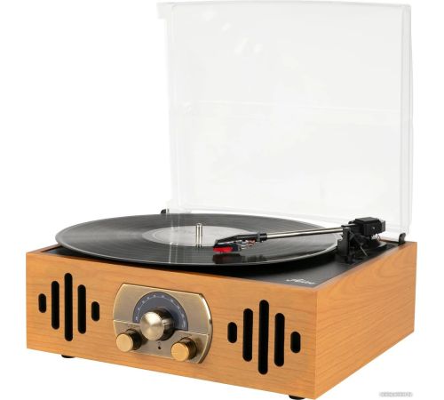 Виниловый проигрыватель Alive Audio Quattro Light Wood