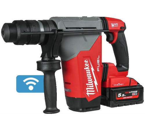 Перфоратор Milwaukee M18 FUEL M18ONEFHPX-552X 4933478496 с 2-мя АКБ, кейс