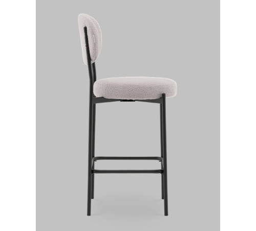 Стул Stool Group Бриф DD AV 477-F81-9005 PP букле светло-серый
