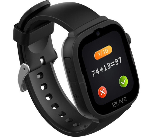 Детские умные часы Elari KidPhone 4G Go черный