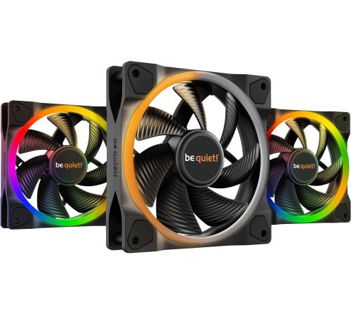 Комплект вентиляторов для корпуса с контроллером be quiet! Light Wings 120mm PWM Triple Pack BL076