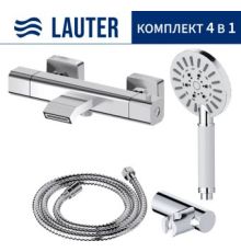 Смеситель Lauter Comfort 21YH40400 с лейкой Relexa Nevada 21S10146