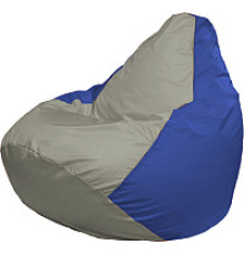 Кресло-мешок Flagman Груша Супер Мега 4XL Г5.1-345 серый/синий