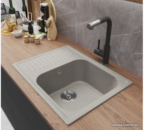 Кухонная мойка Mixline ML-GM18 551972 серый