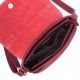 Женская сумка Poshete 827-3641D-BRD бордовый