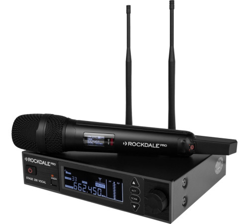Радиосистема Rockdale Pro Stage 200 BK Vocal